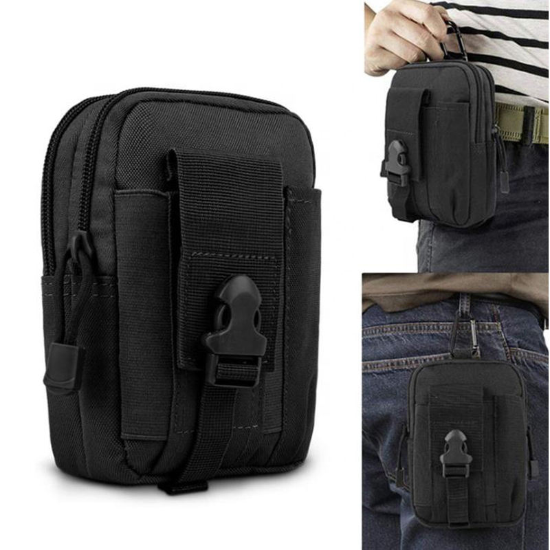 Edc Concealed Carry Belt - Tactical Molle Admin Pouch Utility EDC