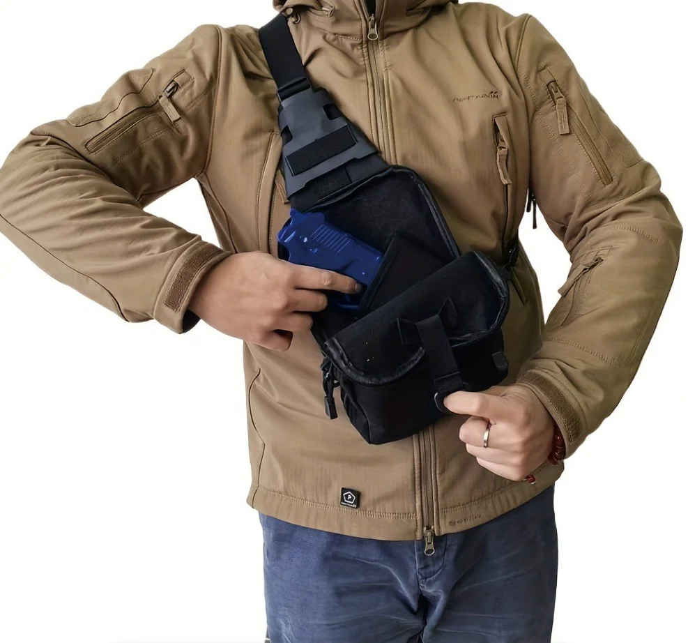 Tactical Sling Bag Concealed C - Edc Concealed Carry Fanny Pack 评论和价格