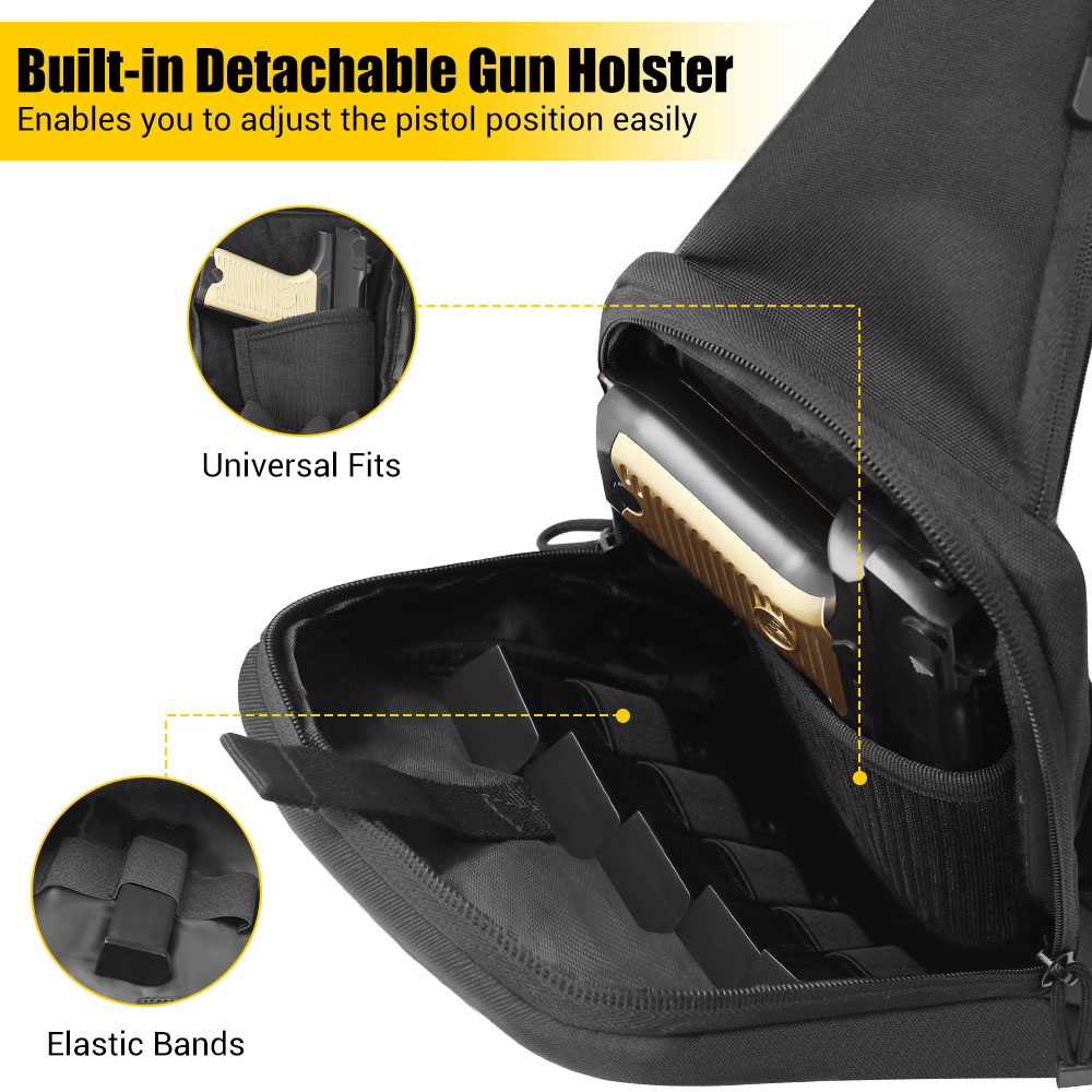 Tactical Pistol Gun Bag Concea - Edc Carry Pistols 评论和价格