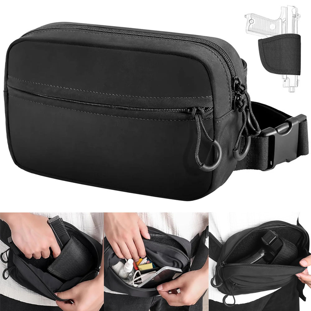 Concealed Carry Gun Bag Pistol - Edc Concealed Carry Fanny Pack 评论和价格