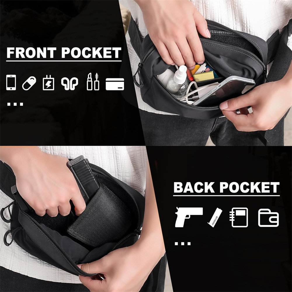 Concealed Carry Gun Bag Pistol - Edc Concealed Carry Fanny Pack 评论和价格