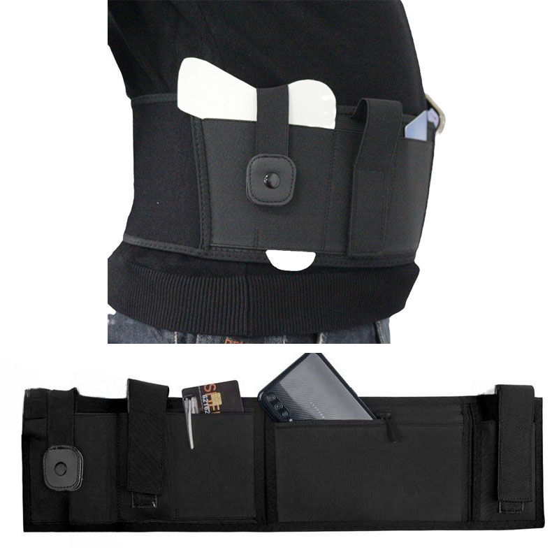 Belly Band Gun Holster Conceal - Edc Carry Pistols 评论和价格