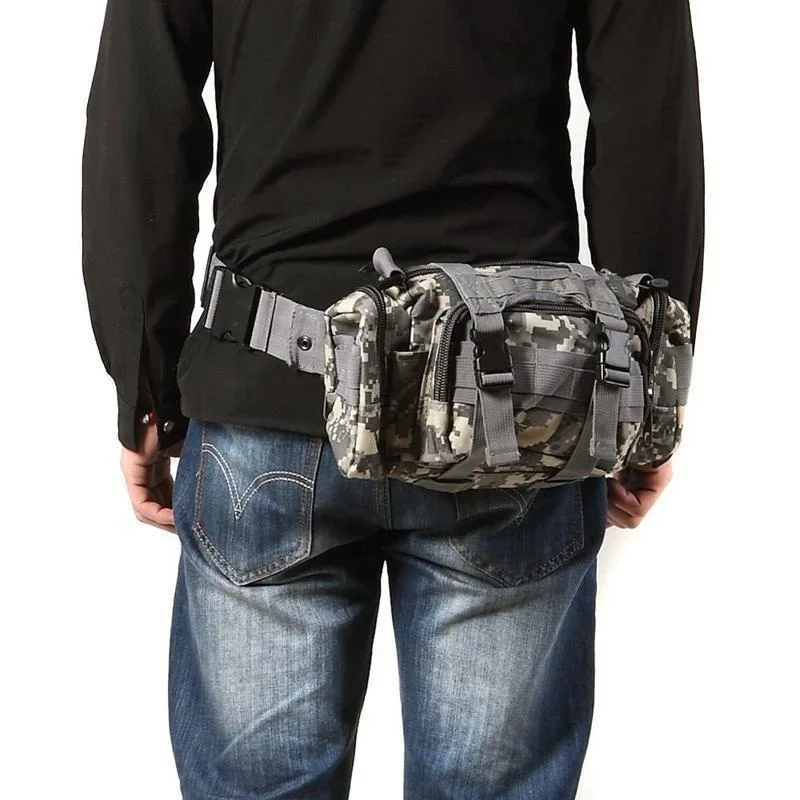 Duffel Waist Bag Molle Waterpr - Edc Carry Fanny Pack 评论和价格