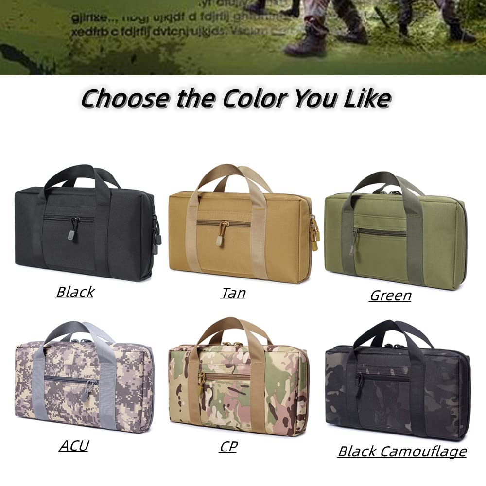 Tactical Pistol Range Bag Gun  - Edc Carry Pistols 评论和价格