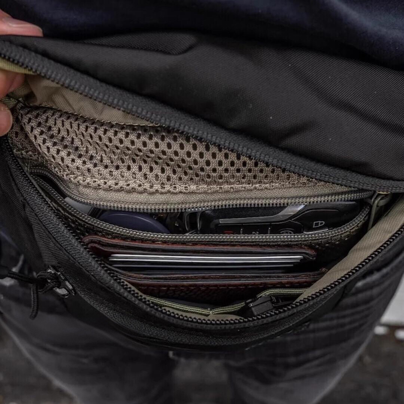 Mens Belt Bag with Adjustable  - Edc Concealed Carry Fanny Pack 评论和价格