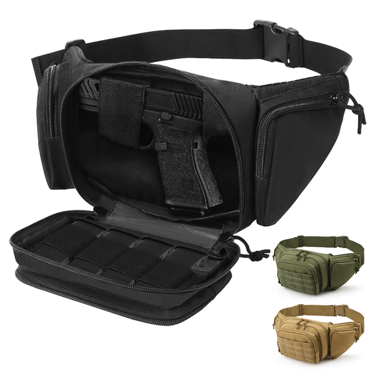 MOLLE Tactical Concealed Carry - Edc Concealed Carry Fanny Pack 评论和价格