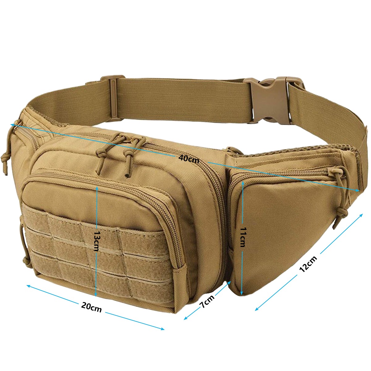 MOLLE Tactical Concealed Carry - Edc Concealed Carry Fanny Pack 评论和价格