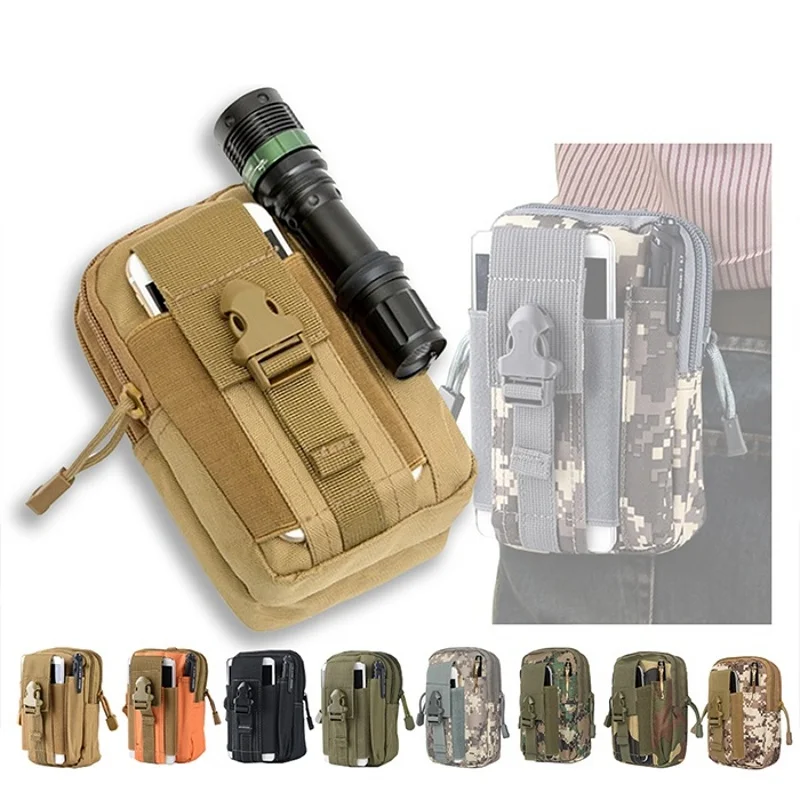 Small Molle Pouch Waist Pack B - Edc Carry Belt Pouch 评论和价格