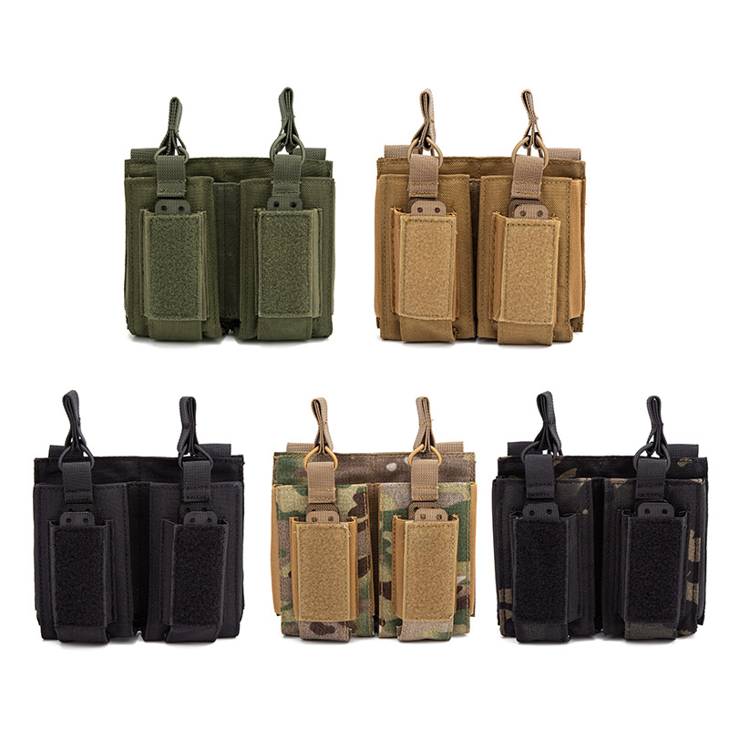 M4 M14 M16 Molle Double Magazi - Edc Carry Belt Pouch 评论和价格