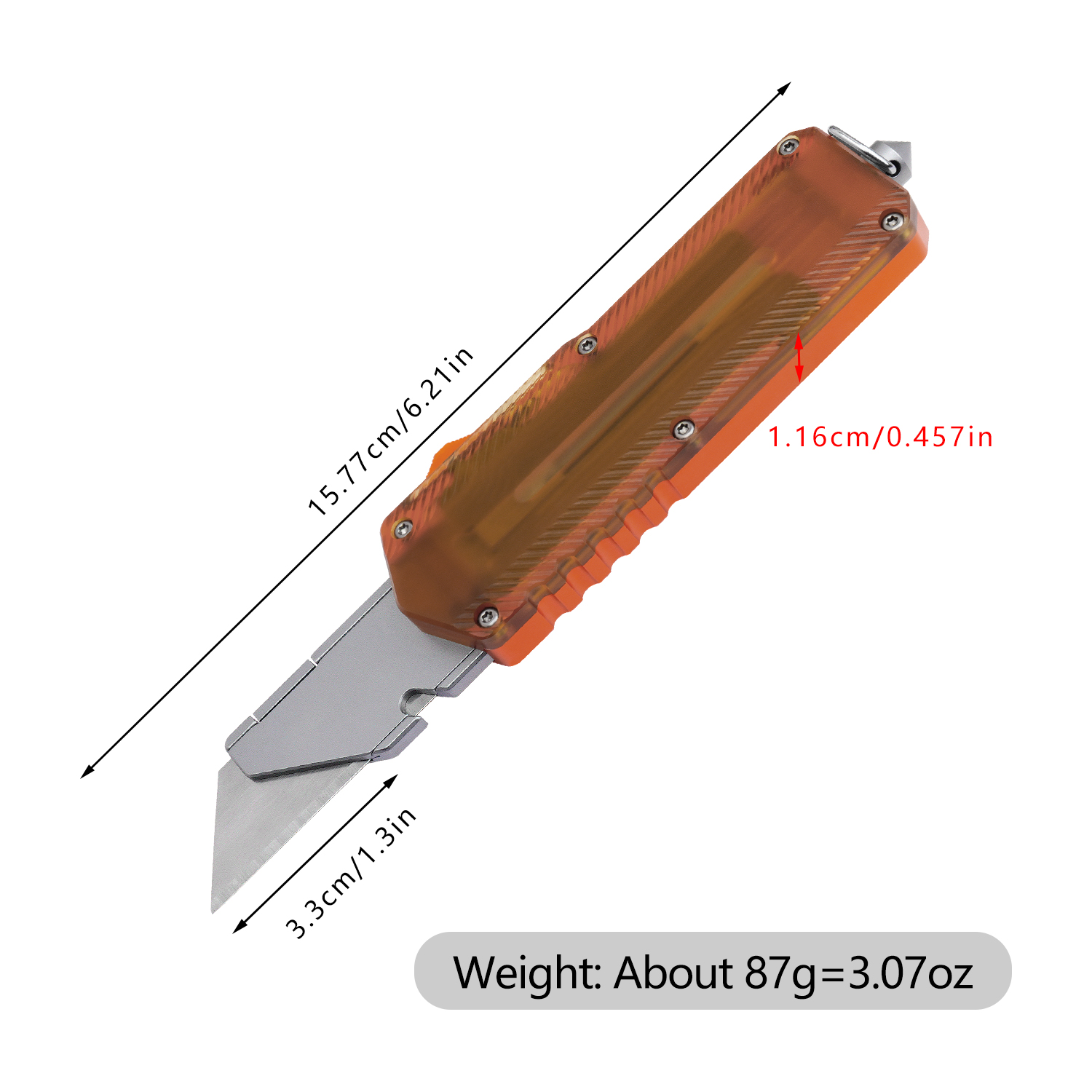 Two-piece aluminum alloy combi - Edc Carry Piece 评论和价格